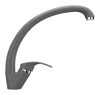 Смеситель для кухни Ulgran Classic U-007-309 тёмно-серый